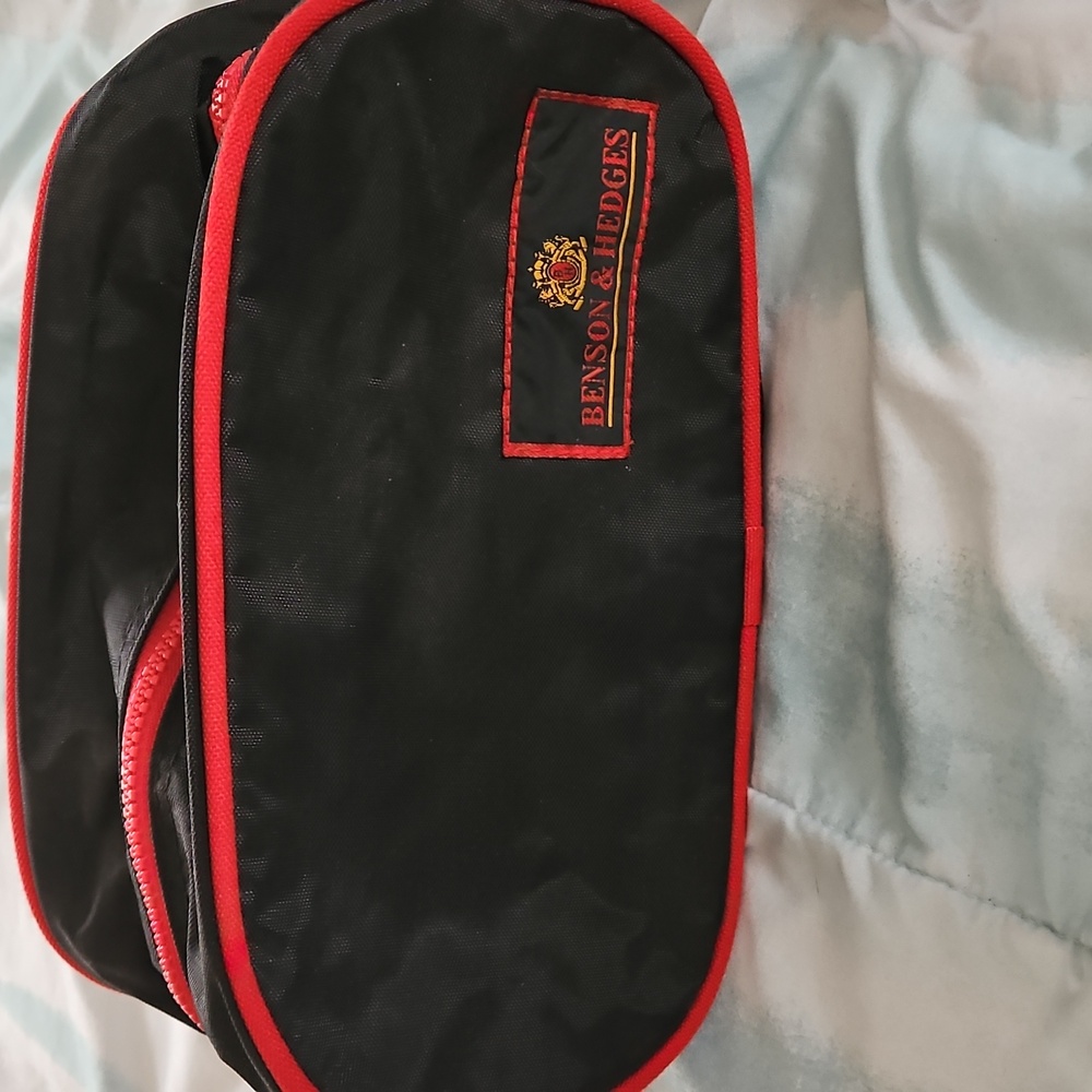 Vintage 1970's Benson and Hedges Dopp Toiletries Bag
